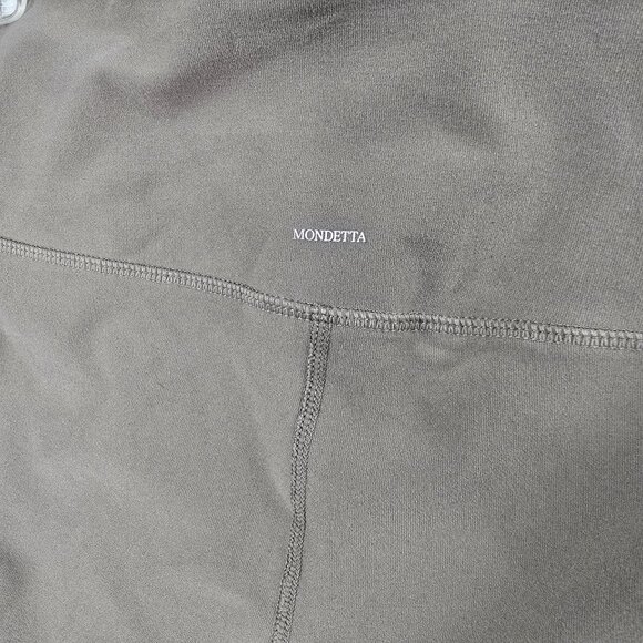 Mondetta Performance Luxury Womens Taupe Leggings - Picture 4 of 7